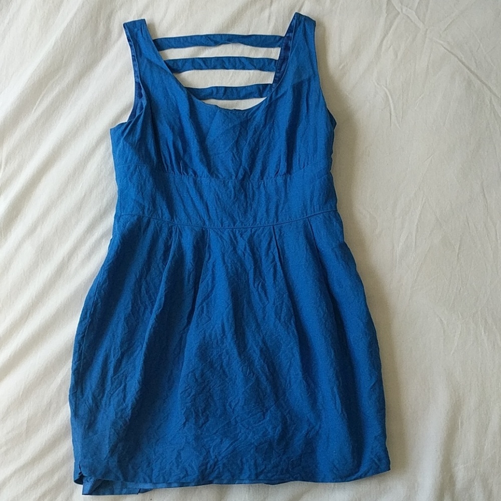 Blue Mini Dress